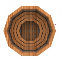 Банный чан 10 граней на подставке Банный чан 10 граней на подставке