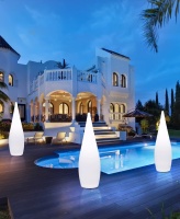 Светильник Капля 36х120 солнечная батарея, RGB Светильник Капля 36х120 солнечная батарея, RGB