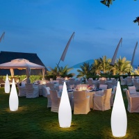 Светильник Капля 45х150 солнечная батарея, RGB Светильник Капля 45х150 солнечная батарея, RGB